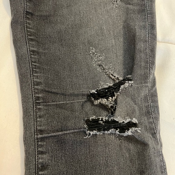 Citizens of Humanity Rocket High Rise Skinny in Distressed Dark Gray Sz 27 - Picture 7 of 15